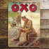 Oxo Cube Keep On Sending Me Oxo - Metal Advertising Wall Sign