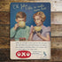 Oxo Cube  Oh John I Like To Make Mine Last - Metal Advertising Wall Sign
