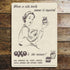 Oxo Cube The Answer - Metal Advertising Wall Sign