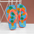 Partying Pineapples! Child's Personalised Flip Flops PER2324-SML