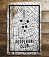 Pepperoni Pizza Club   - Metal Sign Plaque