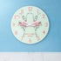 Graceful Ballet Dancer Personalised Wall Clock PER2106-LRG