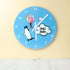 Percy Penguin Personalised Wall Clock PER2107-LRG