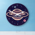 Out Of This World Personalised Space Wall Clock PER2111-LRG