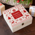 Personalised Festive Scandi Print Christmas Eve Box PER2988-LRG