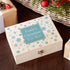 Personalised Ice Blue Snowflake Christmas Eve Box PER2989-SML