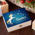 Personalised Rainbow Unicorn Christmas Eve Box PER3226-SML
