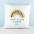 My Own Rainbow Square Cushion Cover PER3475-GRN