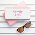 Actually I Can Handwritten Pink Wallet PER3518-WHT