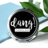 Dang Round Compact Mirror PER3532-WHT