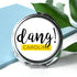 Dang Round Compact Mirror PER3532-YEL