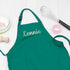 Personalised Children's Green Waterproof Apron PER5248
