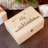 Personalised Christmas Scene Keepsake Chest PER5469