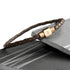 Personalised Men's Anchor Woven Leather Bracelet PER5561