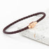 Personalised Men's Infinity Woven Leather Bracelet PER5567