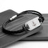 Personalised Men's Anchor Statement Leather Bracelet PER5577
