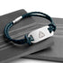 Personalised Men's Celtic Trinity Statement Leather Bracelet PER5582