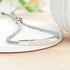 Personalised Silver Identity Rope Bracelet