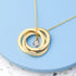 Personalised Russian Ring Necklace PER5766