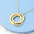 Personalised Classic Russian Ring Necklace PER5775