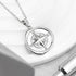 Personalised Men's Compass Amulet Necklace PER5778