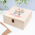 Personalised Pram Baby Boy Memory Box - Medium