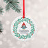 Personalised Baby Penguin 1st Christmas Decoration PER6007