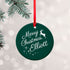 Personalised Merry Christmas Decoration PER6008
