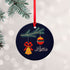Personalised Christmas Tree Baubles Decoration PER6012