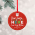 Personalised Dear Santa Christmas Decoration PER6014
