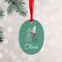 Personalised Christmas Mouse Ceramic Decoration PER6021