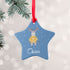 Personalised Festive Moose Christmas Decoration PER6041