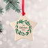 Personalised Family Wreath Christmas Decoration PER6047