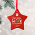 Personalised Dear Santa Christmas Decoration PER6055