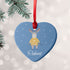Personalised Festive Moose Christmas Decoration PER6082