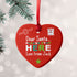 Personalised Dear Santa Christmas Decoration PER6096