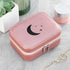 Customisable Pink Metallic Moon and Stars Jewellery Case PER6127