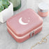 Customisable Pink Metallic Moon and Stars Jewellery Case PER6130