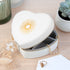 Customisable Sun White Heart Jewellery Case PER6197