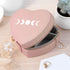 Customisable Moon Phase Pink Heart Jewellery Case PER6212