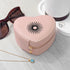 Customisable Sun Pink Heart Jewellery Case PER6217