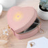 Customisable Sun Pink Heart Jewellery Case PER6218