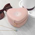 Customisable Sun Pink Heart Jewellery Case PER6219