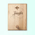Personalised Aeroplane Peg Hook PER2839-SCR