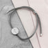Personalised Always with You Name Grey Bracelet PER3745-SIL