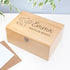 Personalised Baby Elephant Keepsake Chest
