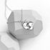Personalised Baby Feet Plated Necklace PER4404