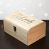 Personalised Baby Fox Keepsake Wooden Chest PER4186-SML