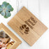 Personalised Baby Shoes Midi Oak Photo Cube Keepsake Box PER3048-GRL