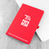 Personalised Bear A5 Notebook PER3383-RED